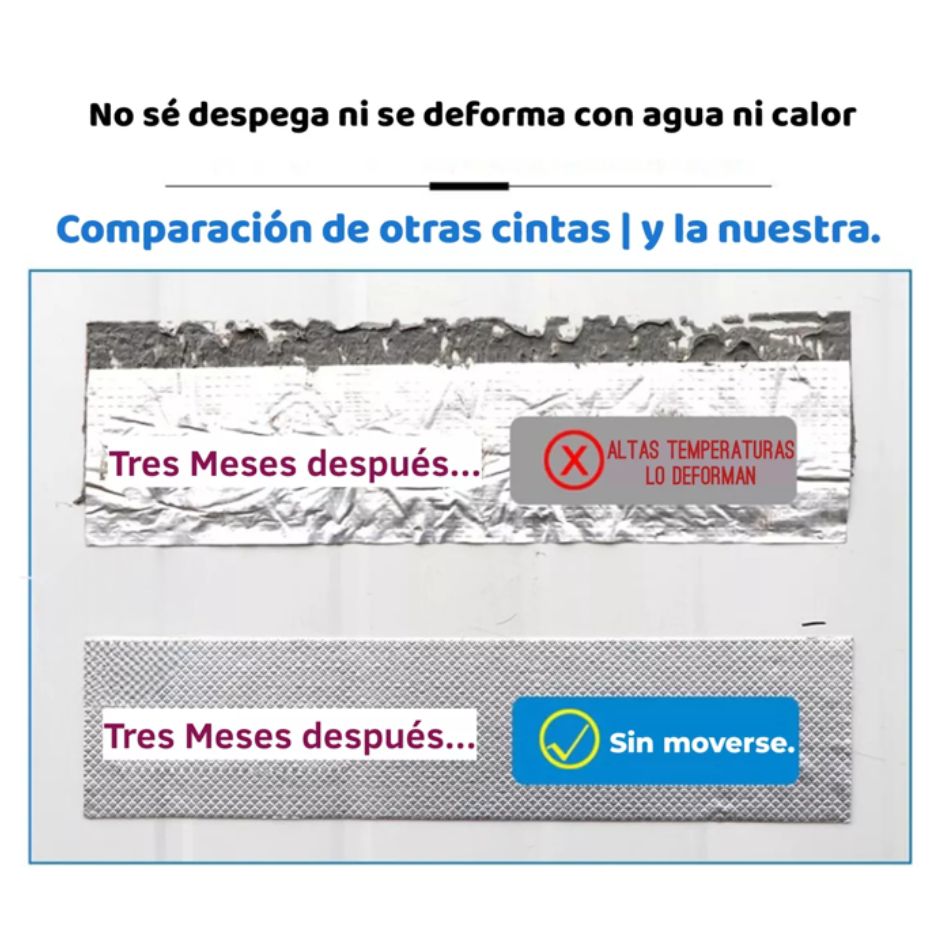 Cinta Impermeable Tapagotera — Sella Fugas al Instante