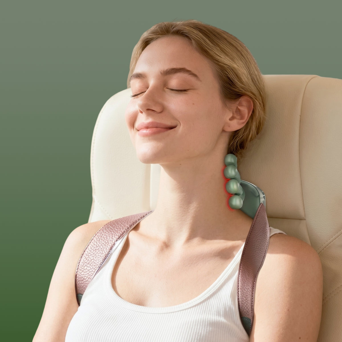 Masajeador Eléctrico 4D de Cuello y Hombros con Calor