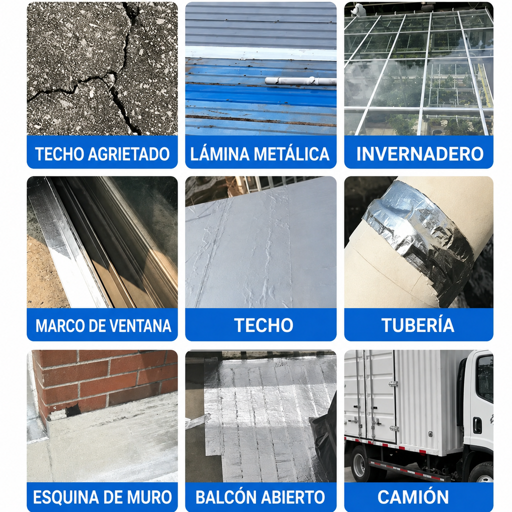 Cinta Impermeable Tapagotera — Sella Fugas al Instante