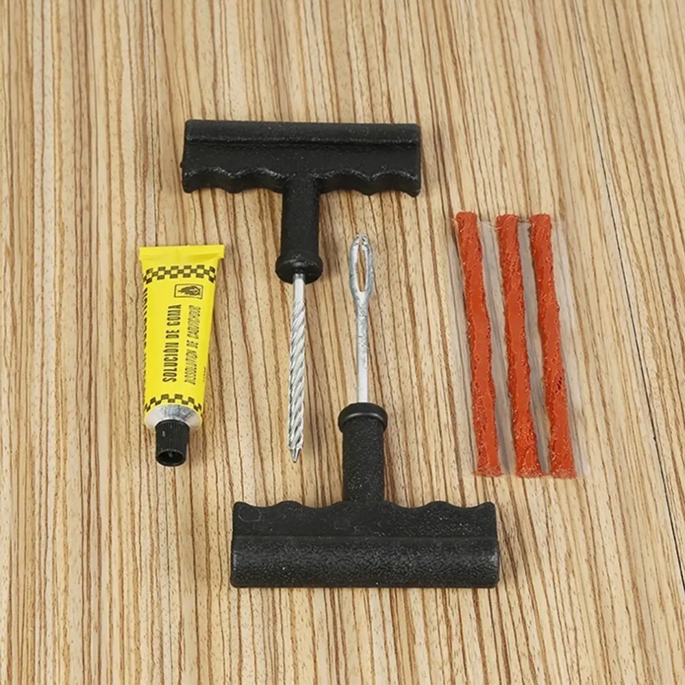 Kit de Reparación de Neumáticos Sin Cámara — Repara Pinchazos en Minutos